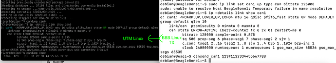 bbb linux to utm linux