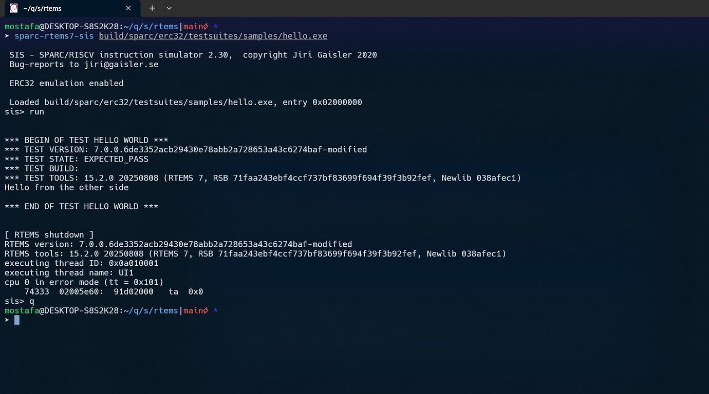 GSOC 2026: intro and proof of work - Google Summer of Code - RTEMS Users