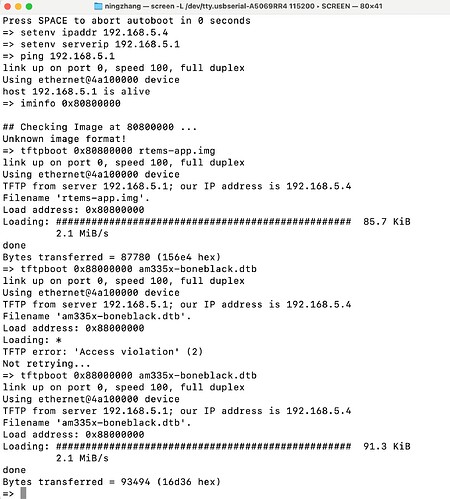 load dtb to bbb, chmod644 in mac