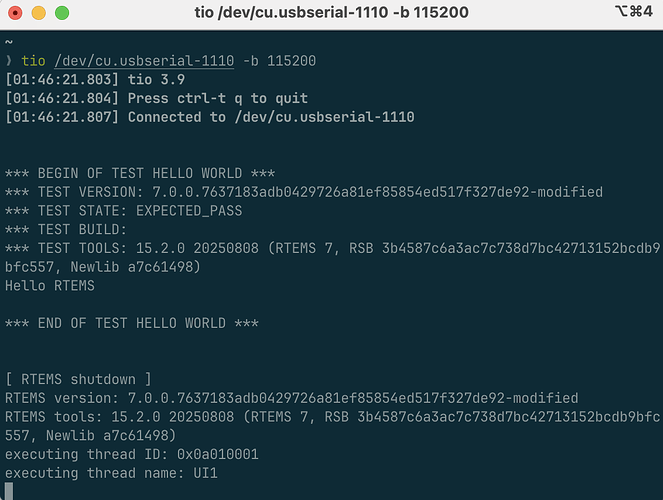 tio devcu.usbserial-1110 -b 115200