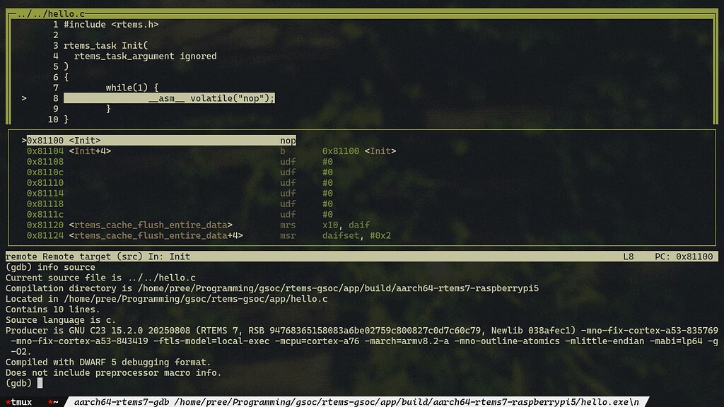 BSP for the Raspberry Pi 5 [GSOC'26] - Google Summer of Code - RTEMS Users